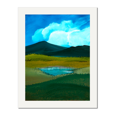 Plains art print