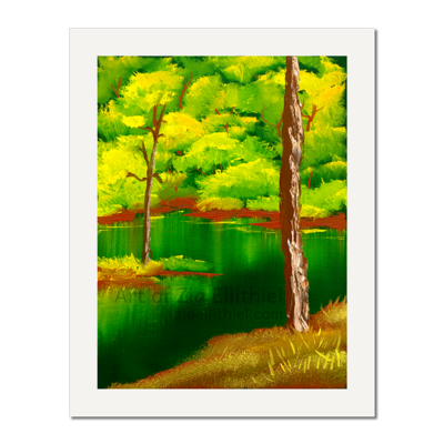 Forest art print