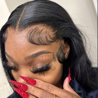 Red Stone , Press On Nails ( REUSABLE)  Size Medium Nail - Thumbnail 3