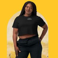 PME Fashion black arch Womens crop top - Thumbnail 1