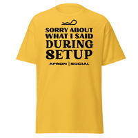 During Setup Tee Shirt - Thumbnail 3