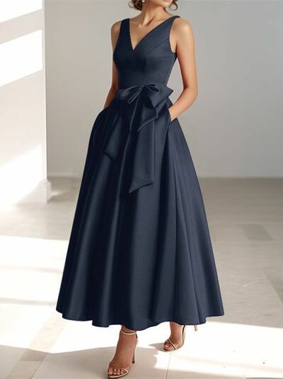 Elegant Black A Line Mother of the Bride/Groom Dress Evening Formal Dress
