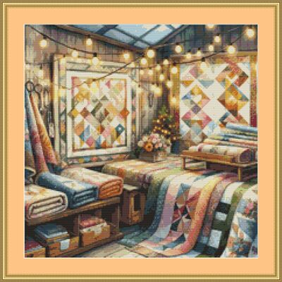Quilt Market 3 Cross Stitch Pattern