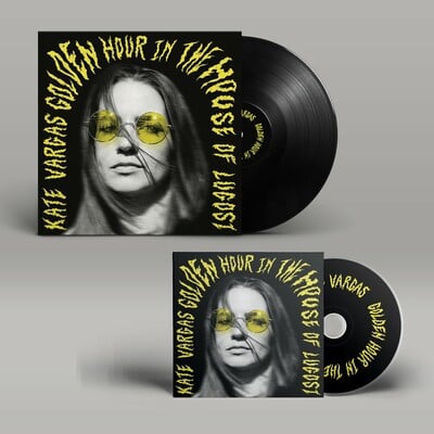 Kate vargas - vinyl + cd bundle - "golden hour in the house of lugosi"