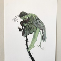 rosehip fairy (print) v3 - Thumbnail 1