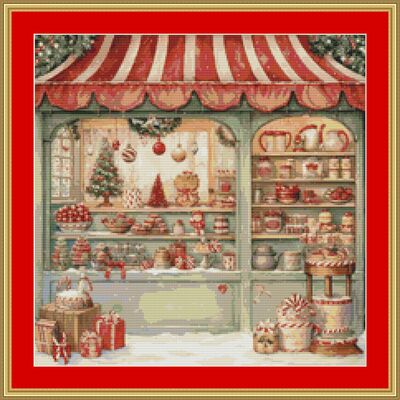 Candy store 2 cross stitch pattern