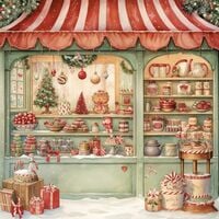 Candy Store 2 Cross Stitch Pattern - Thumbnail 2