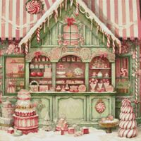 Candy Store 3 Cross Stitch Pattern - Thumbnail 1