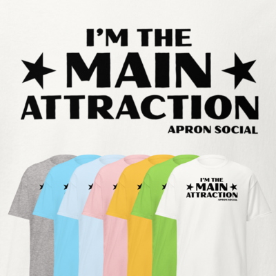 Main attraction tee shirt