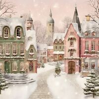 Christmas Village 2 Cross Stitch Pattern - Thumbnail 2