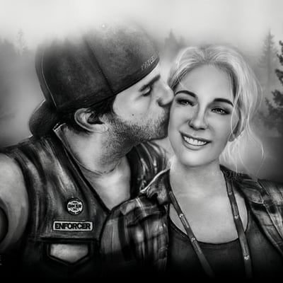 Deacon & sarah - days gone