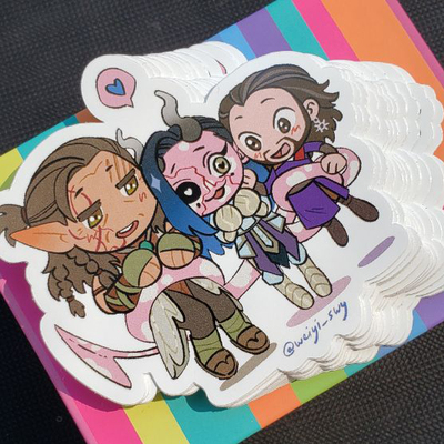 Assorted sticker club rewards