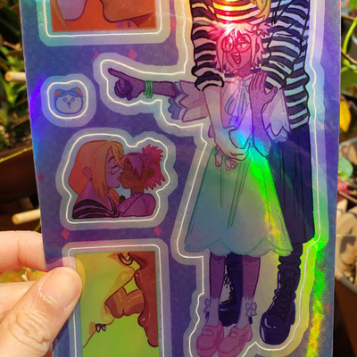 Assorted sticker club rewards