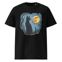 Moonkeeper of Secrets - Unisex organic ribbed neck t-shirt