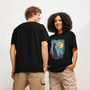 Moonkeeper of Secrets - Unisex organic ribbed neck t-shirt-2