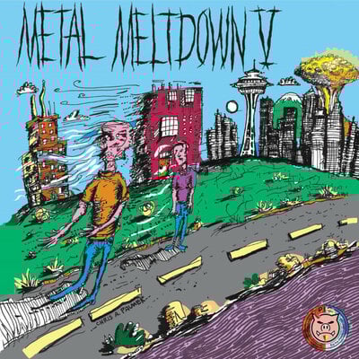 Metal meltdown v (new compilation cd of 80s and 90s nw bands from ever rat/pig records) - Thumbnail 2