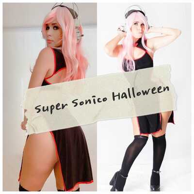  super sonico halloween concept