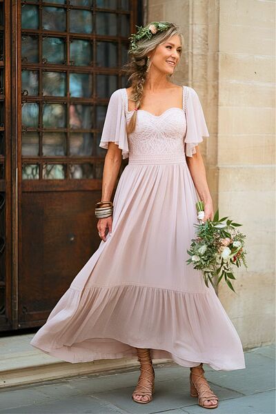 Simple A Line Chiffon Mother of the Bride/Groom Dress Evening Formal Dress