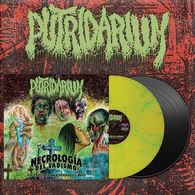 Putridarium - "necrología del sadismo: excerpts from a deranged mind" lp