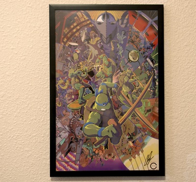 "Cowabunga!" Art Print