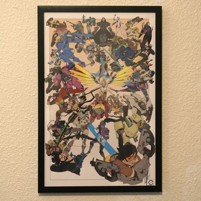 "overwatch1" art print