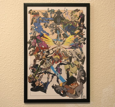 "OVERWATCH1" Art Print