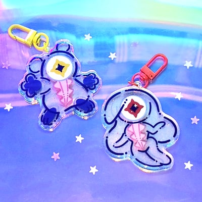 [aitsf] aiba and tama keychains