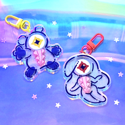 [AITSF] Aiba and Tama Keychains