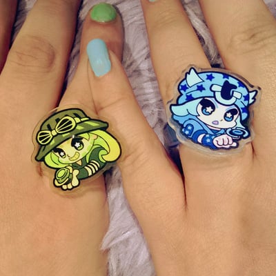 ★ // spinning rings