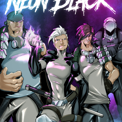 Neon black: issue #3-regular run