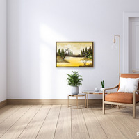 Golden Serenity 24 X 24 Art Print - Thumbnail 3