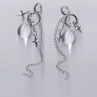 Waterdrop glitter earrings - Thumbnail 2