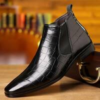 Men's Chelsea Boots Casual Fashion Ankle Boots - Thumbnail 3