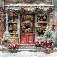 Christmas Shop 3 Cross Stitch Pattern - Thumbnail 2