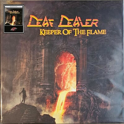 Deaf dealer - keeper of the flame (new import reissue lp of the 1986 canadian metal band's debut album - black and orange vinyl) - Thumbnail 1