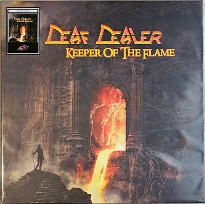 DEAF DEALER - Keeper Of The Flame (New Import Reissue LP of the 1986 Canadian Metal band's debut album - Black and Orange vinyl)