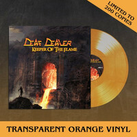 DEAF DEALER - Keeper Of The Flame (New Import Reissue LP of the 1986 Canadian Metal band's debut album - Black and Orange vinyl) - Thumbnail 1