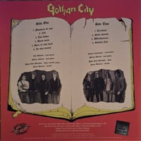 GOTHAM CITY - Black Writs (Expanded 1983 EP reissue with bonus demos - Import Black Vinyl LP) - Thumbnail 1