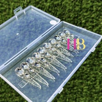 Ice Sickle. (REUSABLE) Press On Nails , Size M & S  - Thumbnail 2