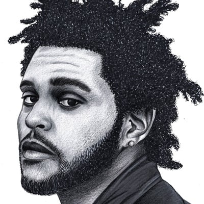 Weeknd print