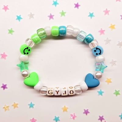 ★ // gyjo themed kandi bracelet