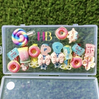 Candy Girl  (REUSABLE) Press On Nails , Sizes M & S  - Thumbnail 1