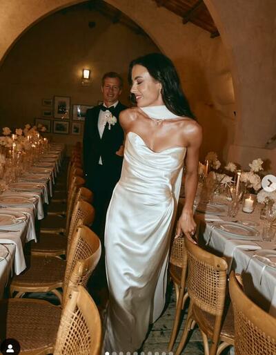 Simple Mermaid Sleeveless Beach Boho Wedding Dress Bridal Gown Wedding Gown