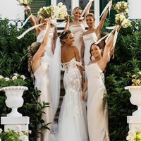 Eleghant Mermaid Off the Shoulder Lace Appliques Wedding Dress Bridal Gown Wedding Gown - Thumbnail 1