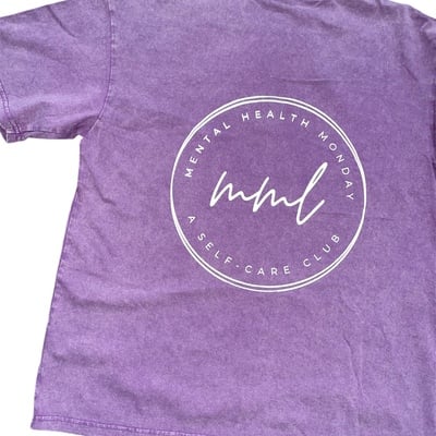 Amethyst self-care club tee