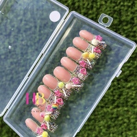 Candy Land ! (REUSABLE) Press On Nails Size M & S - Thumbnail 2