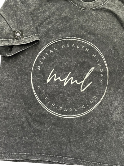 ASH WHITE SELF-CARE CLUB TEE