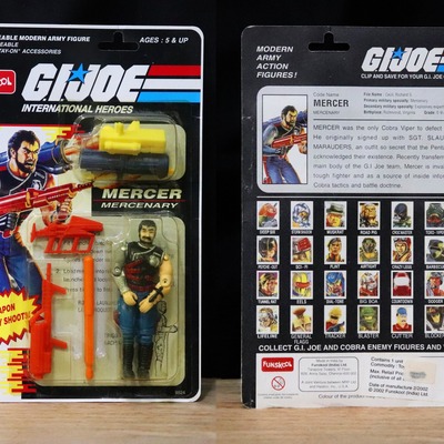 Gi joe mercer funskool india moc