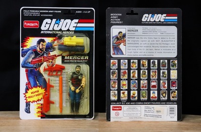 GI Joe Mercer Funskool India MOC