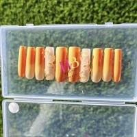 Lover ! ,  (REUSABLE) Press On Nails Size M & S  - Thumbnail 3